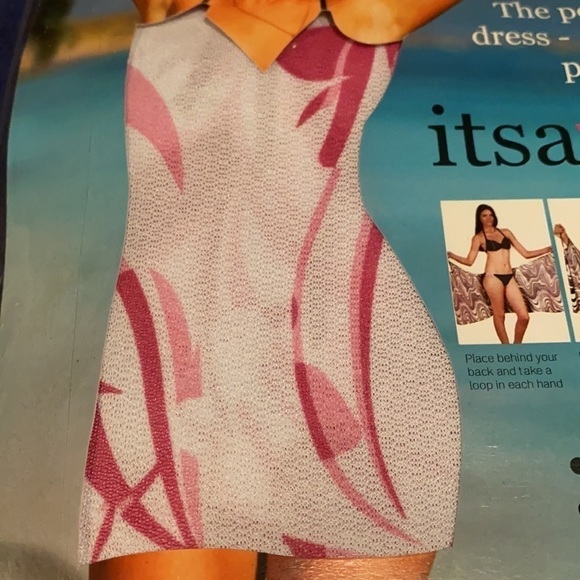 3/$20.  I’s a Wrap Beach Dress - Picture 4 of 6